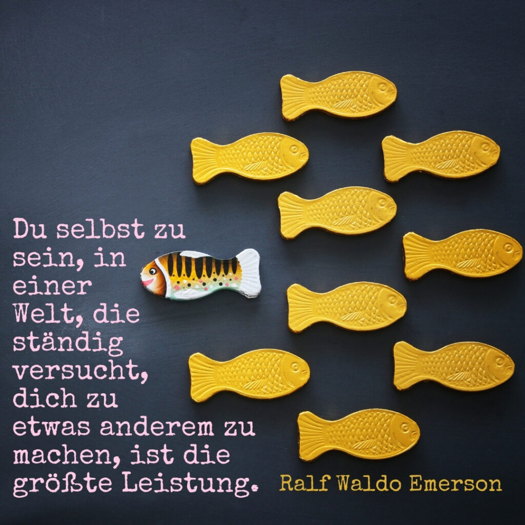 Zitat Ralf Waldo Emerson, Du selbst sein